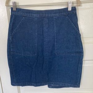 J. Crew denim skirt